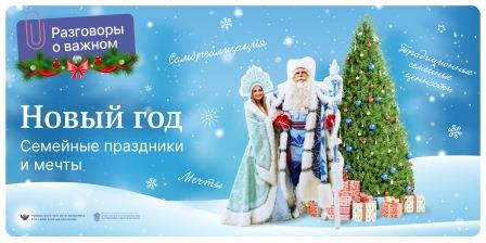 Новый год. Семейные праздники и мечты..